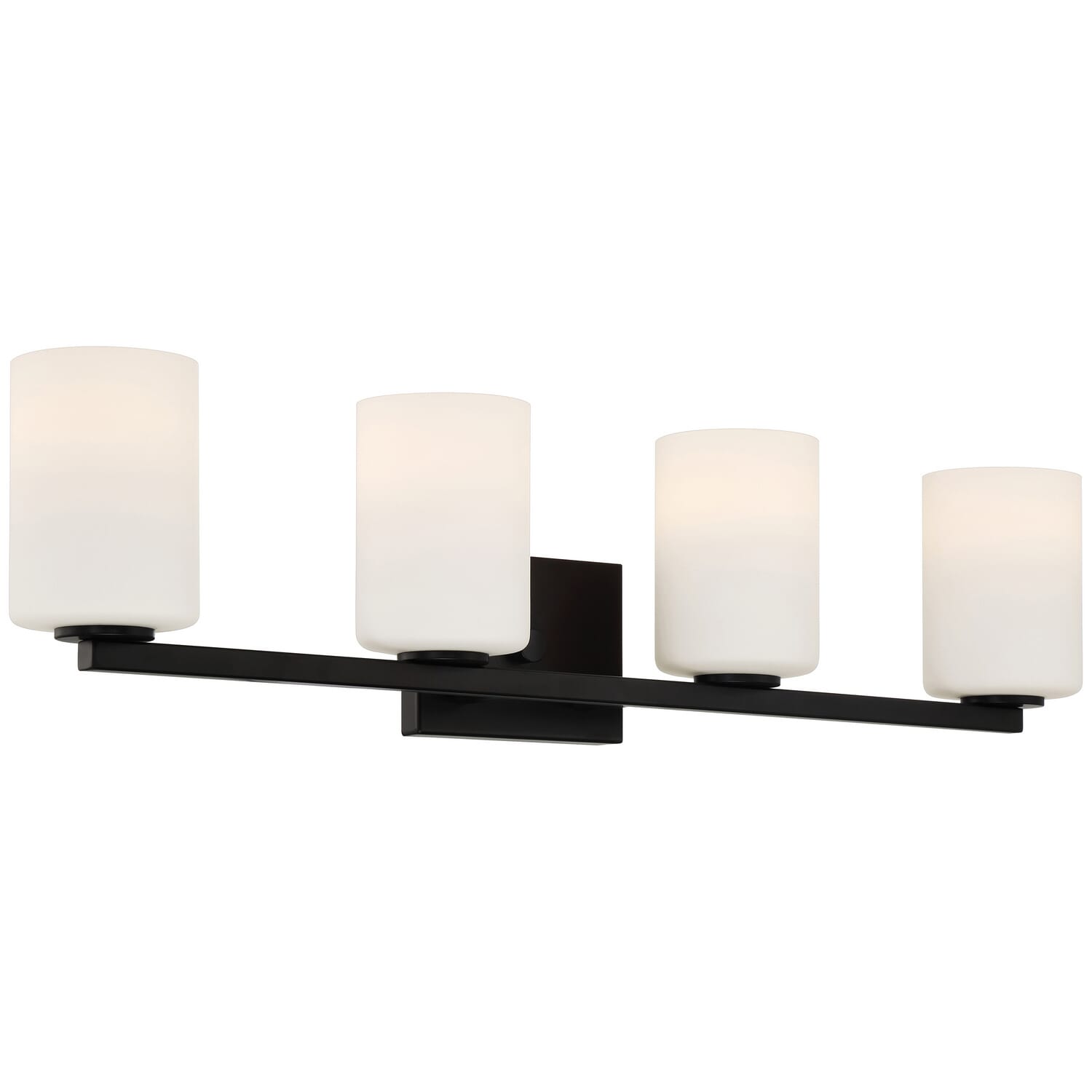 Black matte deals bathroom vanity light