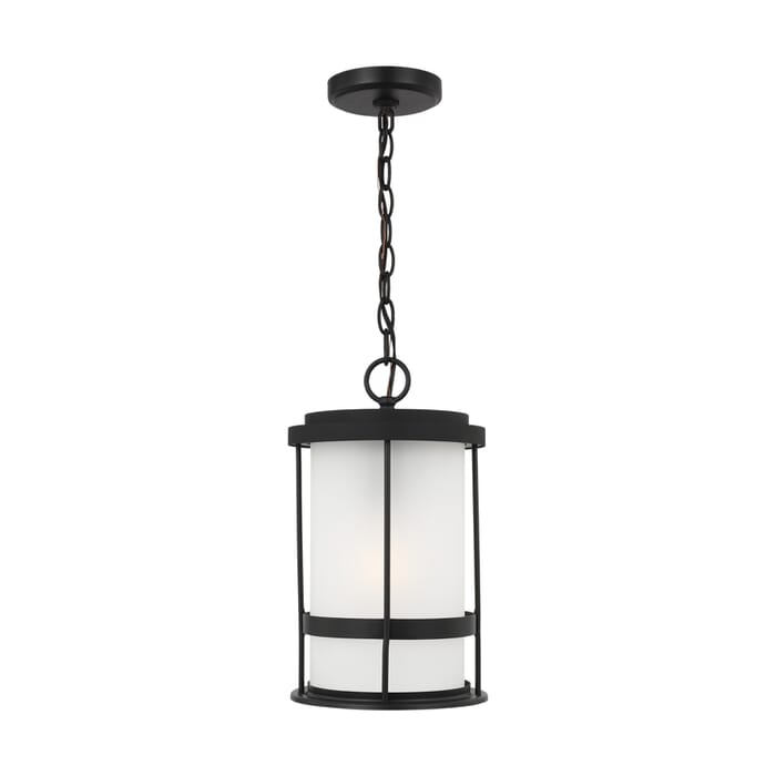 Sea Gull Wilburn Outdoor Hanging Light in Black Sea Gull Wilburn Outdoor Hanging Light in Black