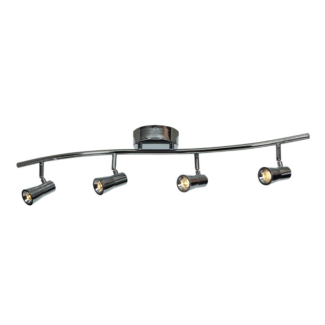 Access Sleek 4-Light 33" Ceiling Light in Brushed Steel