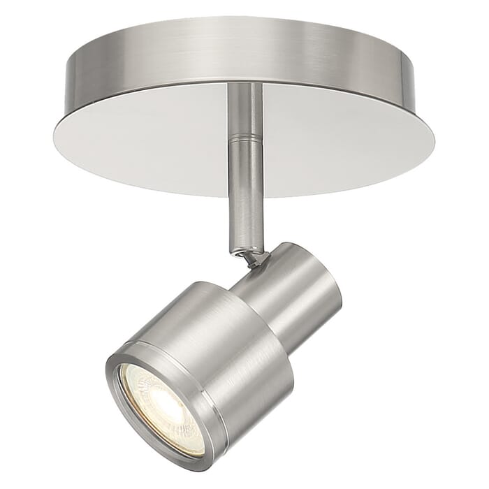 Lincoln 1-Light LED Flush Mount in Brushed Steel Lincoln 1-Light LED Flush Mount in Brushed Steel