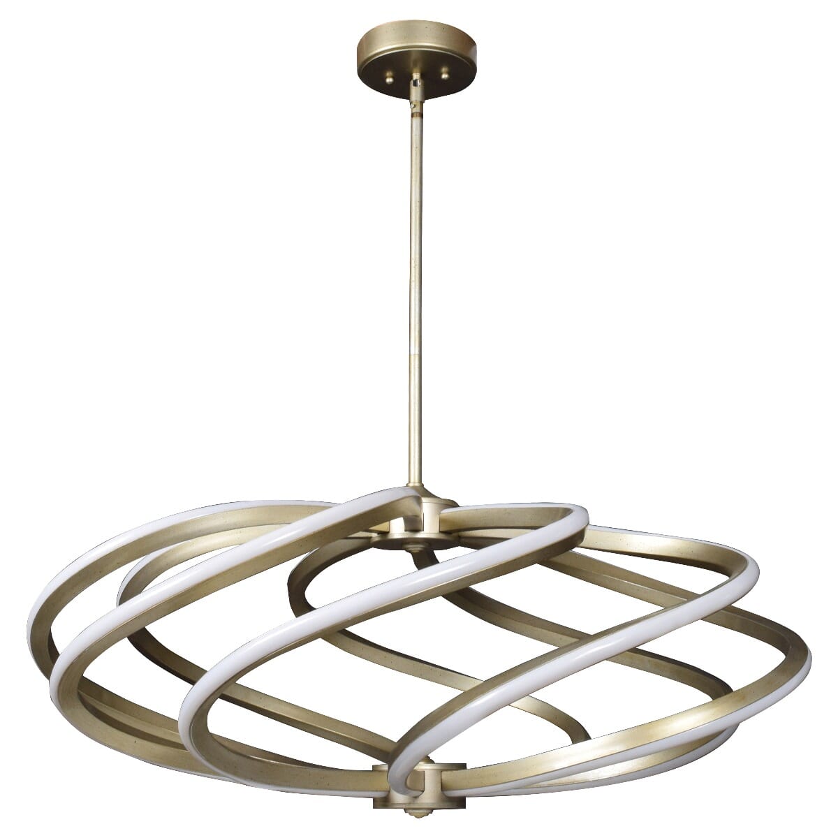 Access Vortex 8-Light Pendant Light in Inspired Gold