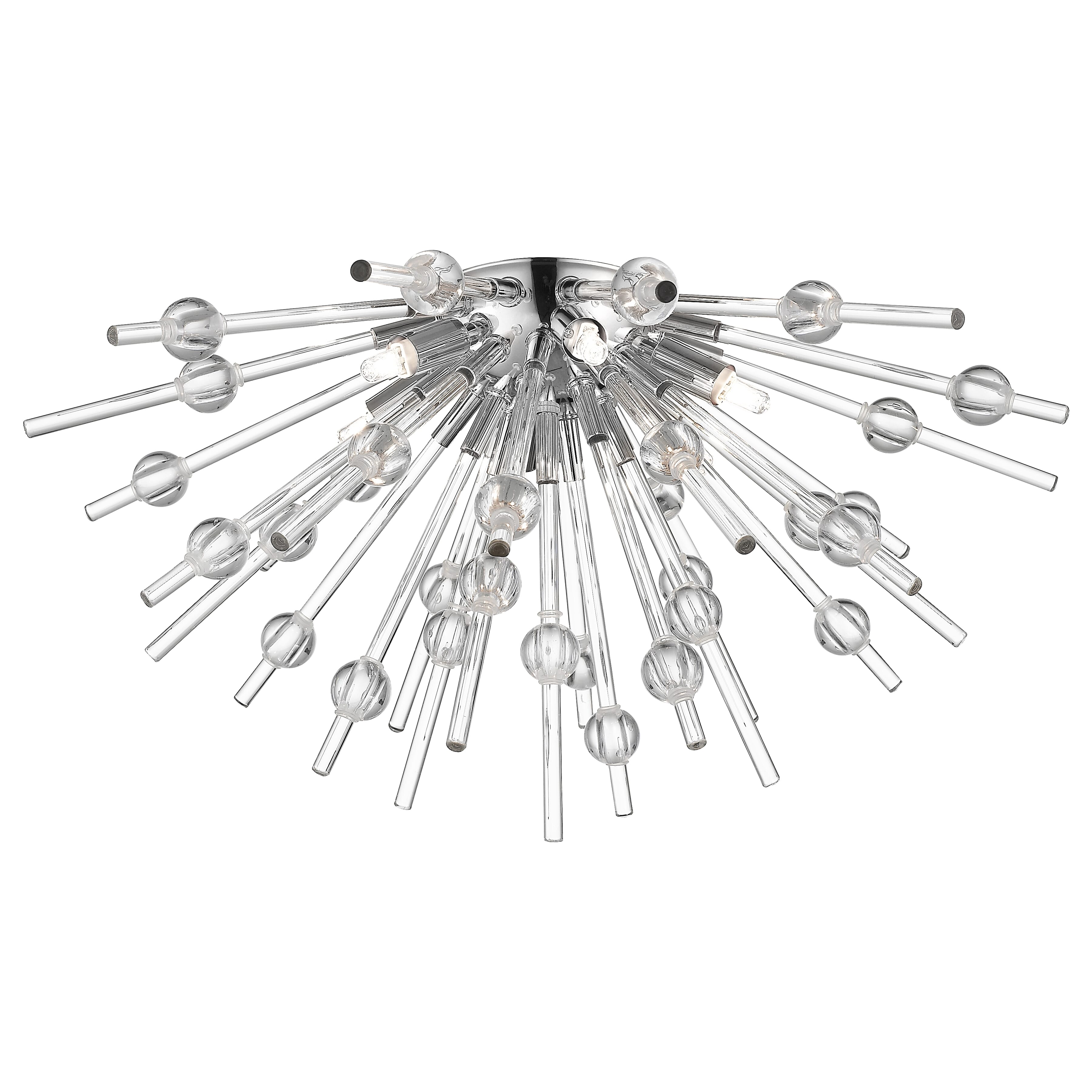 Access Burst 6-Light Ceiling Light in Chrome