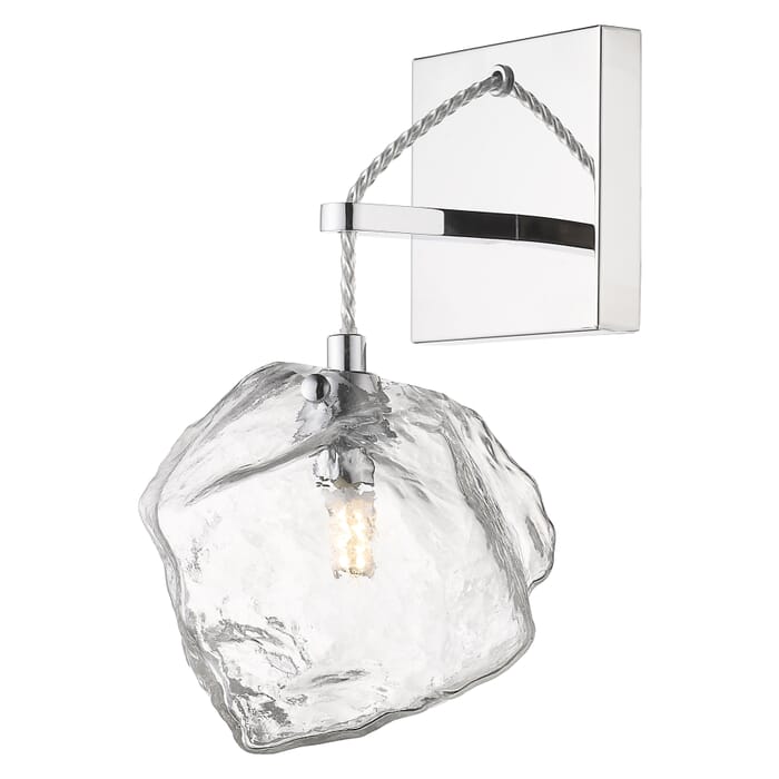 Access Boulder Wall Sconce in Mirrored Stainless Steel Access Boulder Wall Sconce in Mirrored Stainless Steel