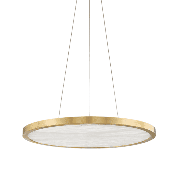 Hudson Valley Eastport Pendant Light in Aged Brass Hudson Valley Eastport Pendant Light in Aged Brass
