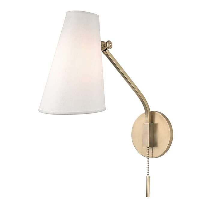 Hudson Valley Patten 18" Wall Sconce in Aged Brass Hudson Valley Patten 18" Wall Sconce in Aged Brass