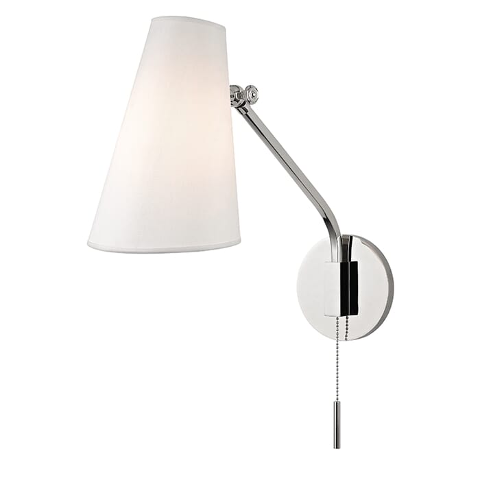 Hudson Valley Patten 18" Wall Sconce in Polished Nickel Hudson Valley Patten 18" Wall Sconce in Polished Nickel