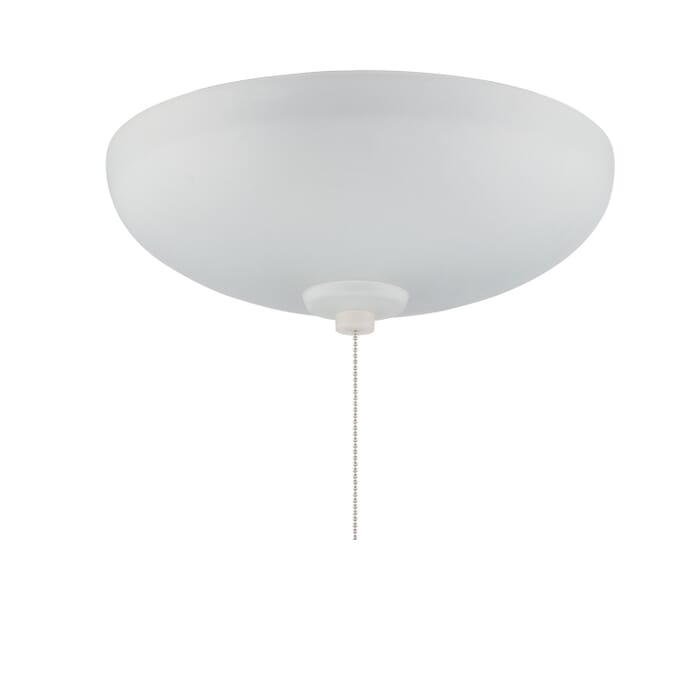 Elegance Bowl Light Kit 3-Light LED Fan Light Kit in White Frost Elegance Bowl Light Kit 3-Light LED Fan Light Kit in White Frost
