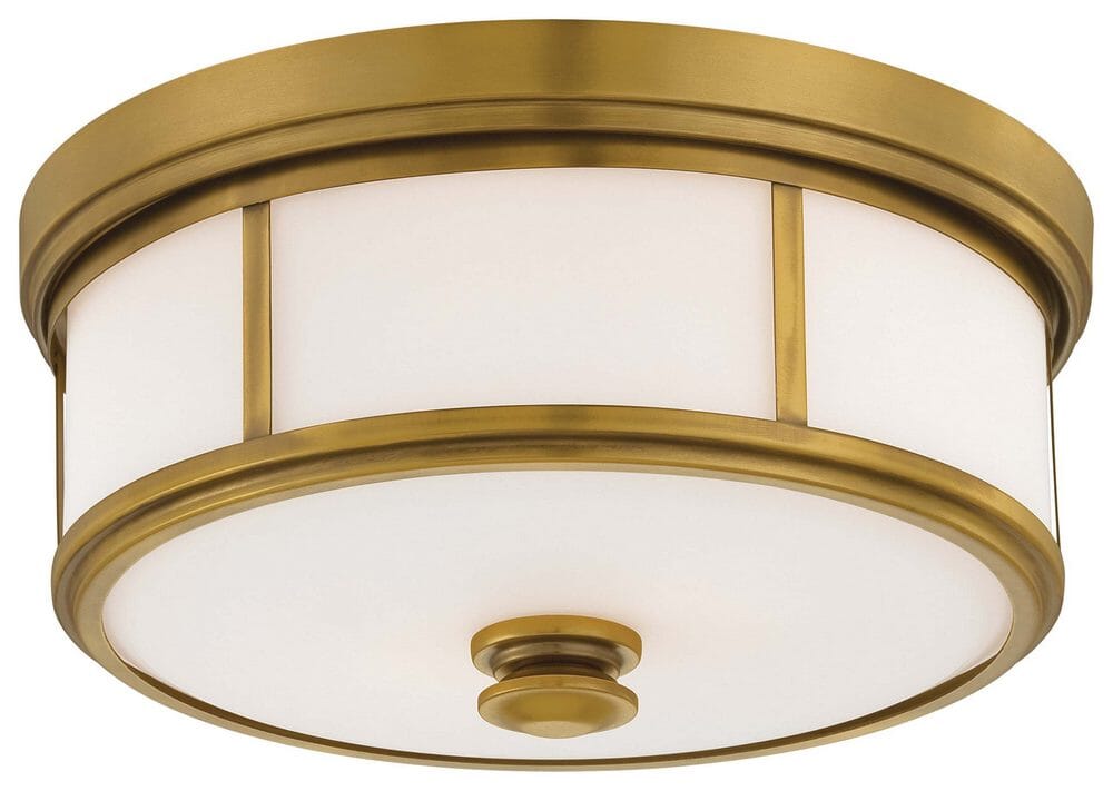 3-Light 16" Ceiling Light in Liberty Gold