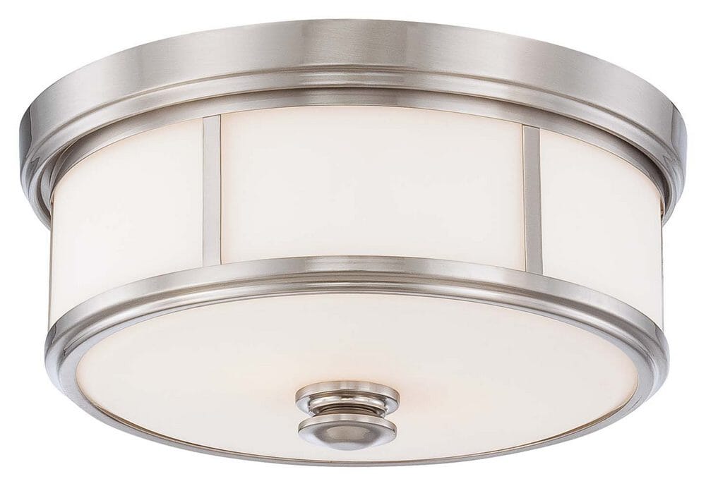 3-Light 16" Ceiling Light in Brushed Nickel