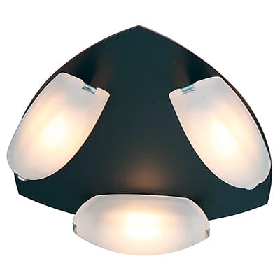 Access Nido 3-Light 13" Ceiling Light in Oil Rubbed Bronze