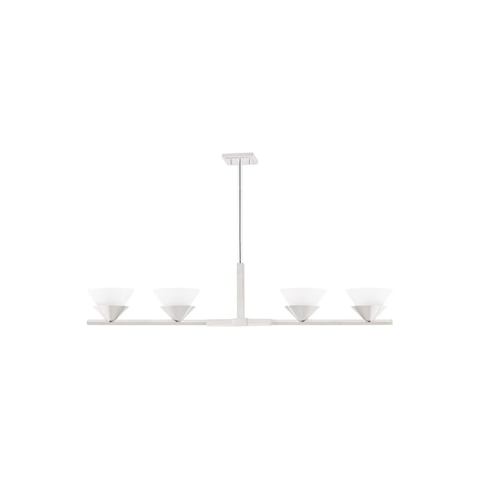 Hudson Valley Stillwell 4-Light Kitchen Island Light in Polished Nickel Hudson Valley Stillwell 4-Light Kitchen Island Light in Polished Nickel