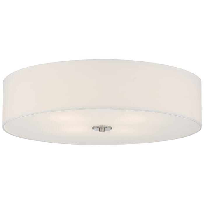 Mid Town 4-Light LED Flush Mount in Brushed Steel Mid Town 4-Light LED Flush Mount in Brushed Steel