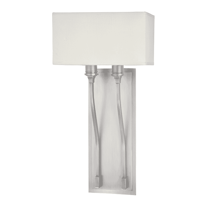 Hudson Valley Selkirk 2-Light 20" Wall Sconce in Satin Nickel Hudson Valley Selkirk 2-Light 20" Wall Sconce in Satin Nickel