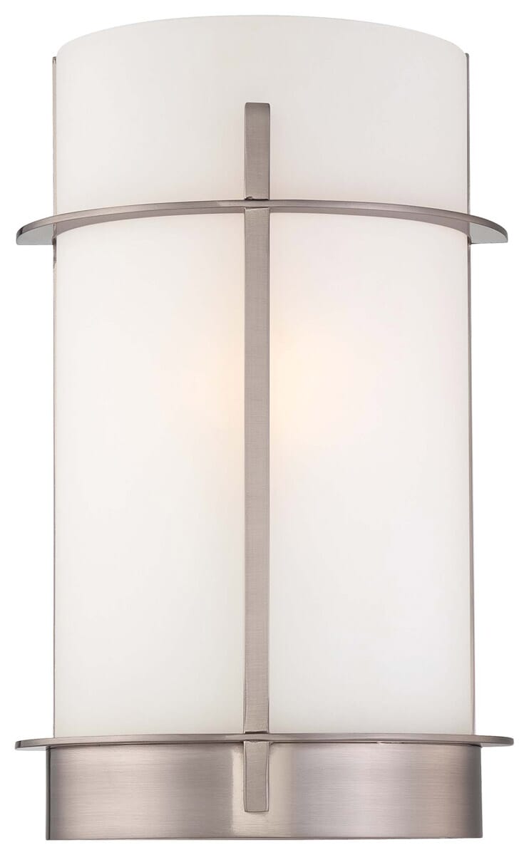 12" Wall Sconce in Brushed Nickel