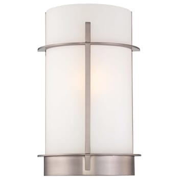Minka Lavery 12" Wall Sconce in Brushed Nickel