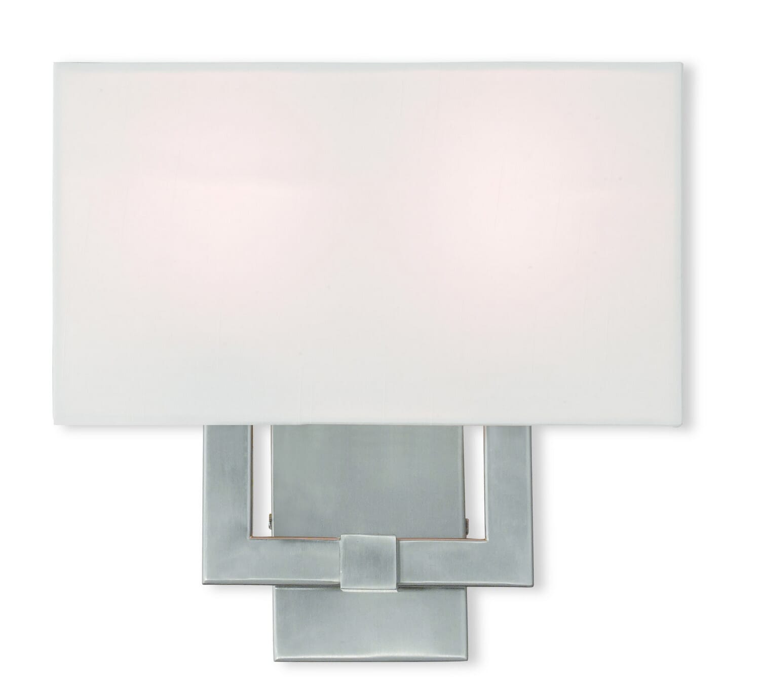 ADA Wall Sconces 2-Light Wall Sconce in Brushed Nickel