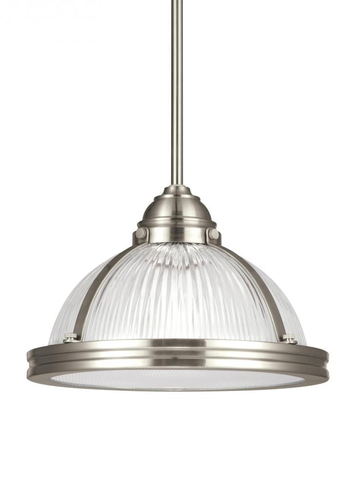 Pratt Street Prismatic 7 Pendant Light in Brushed Nickel