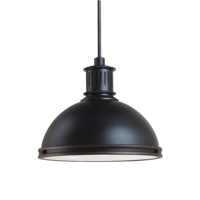 Pratt Street Metal 3-Light Pendant in Autumn Bronze Pratt Street Metal 3-Light Pendant in Autumn Bronze