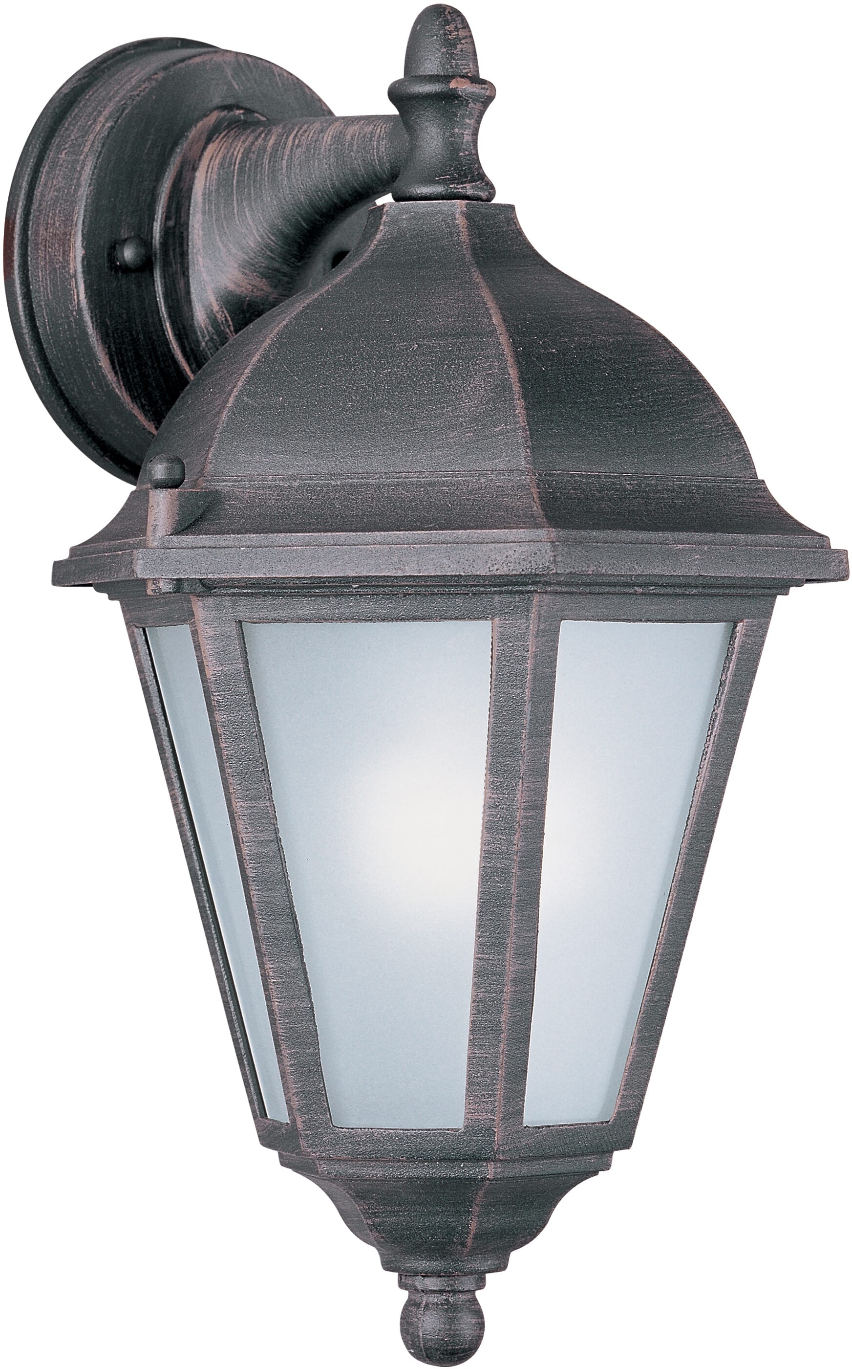 Westlake LED E26 1-Light 1-Light Outdoor Wall Mount in Rust Patina