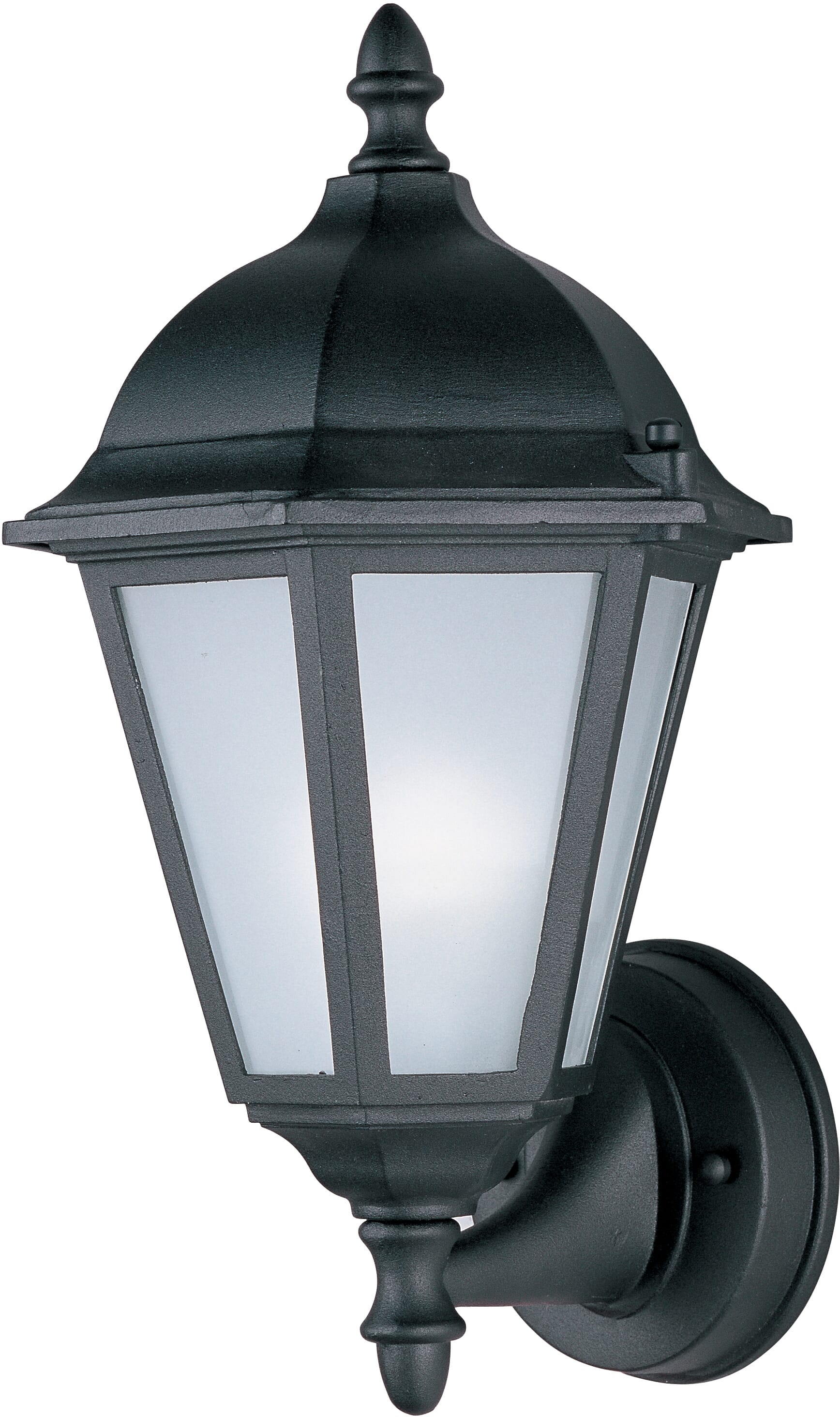 Westlake LED E26 1-Light 1-Light Outdoor Wall Mount in Black