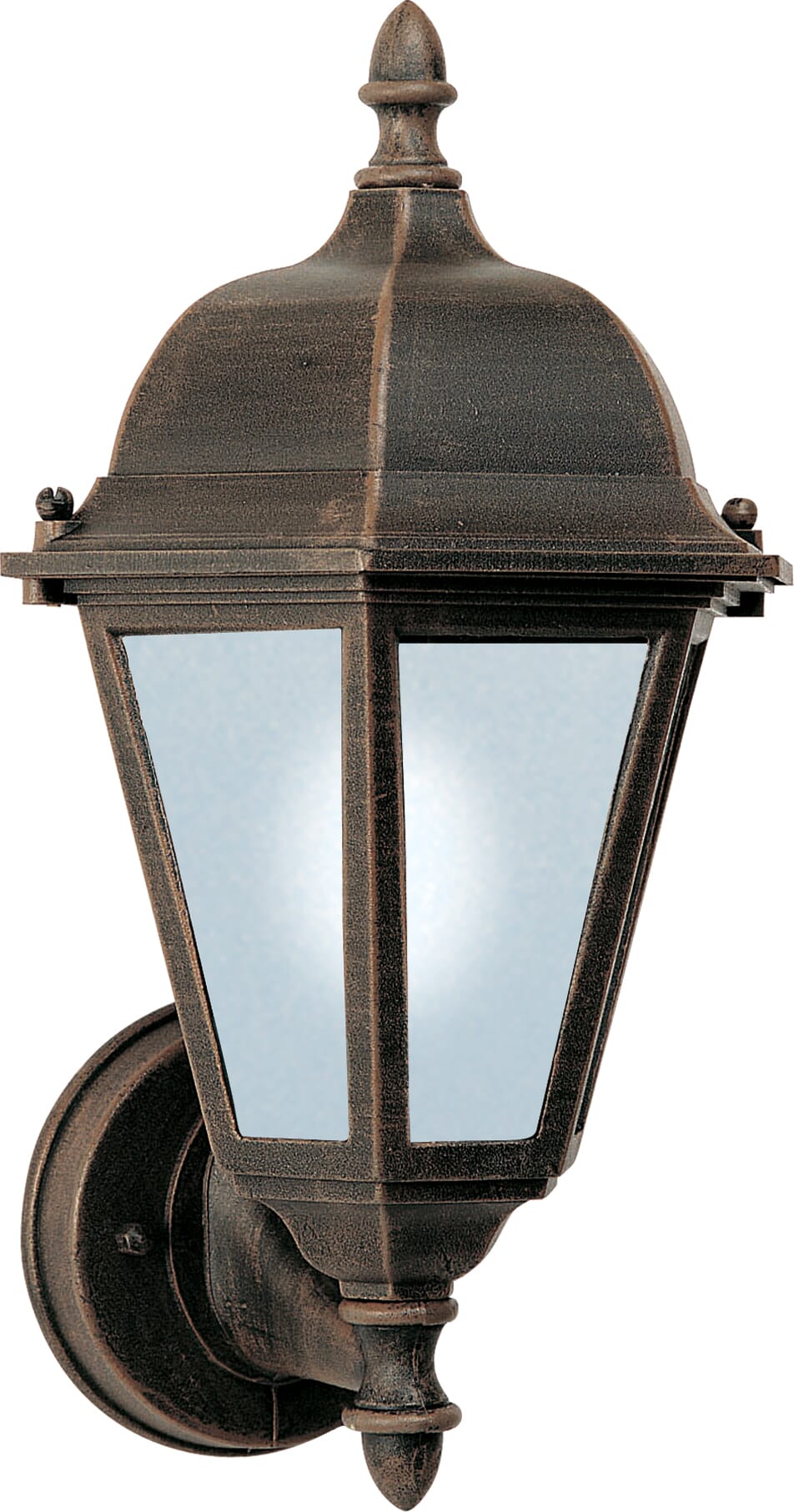 Westlake LED E26 1-Light 1-Light Outdoor Wall Mount in Rust Patina