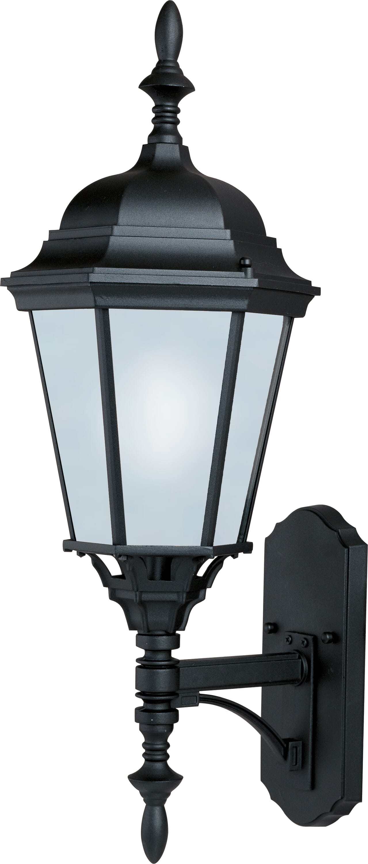 Westlake LED E26 1-Light 1-Light Outdoor Wall Mount in Black