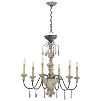 Cyan Design Provence 6-Light French Country Chandelier in Carriage House