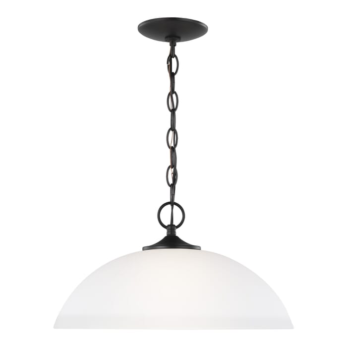 Sea Gull Geary Pendant Light in Midnight Black Sea Gull Geary Pendant Light in Midnight Black