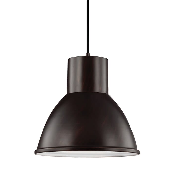 Sea Gull Division Street 14" Pendant Light in Burnt Sienna Sea Gull Division Street 14" Pendant Light in Burnt Sienna