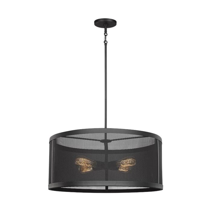 Gereon 4-Light Pendant in Black Gereon 4-Light Pendant in Black