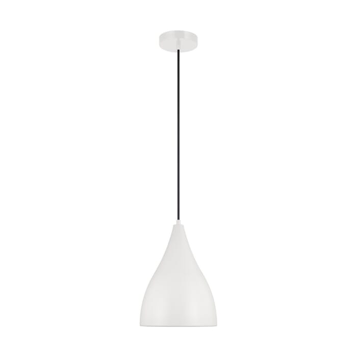 Oden 1-Light Pendant in Matte White Oden 1-Light Pendant in Matte White