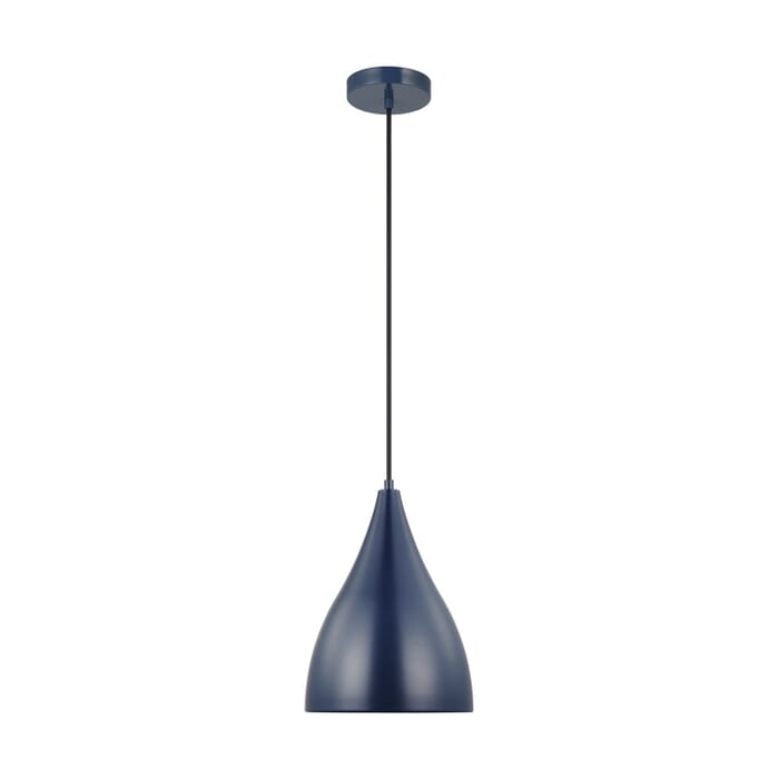 Oden 1-Light Pendant in Navy Oden 1-Light Pendant in Navy