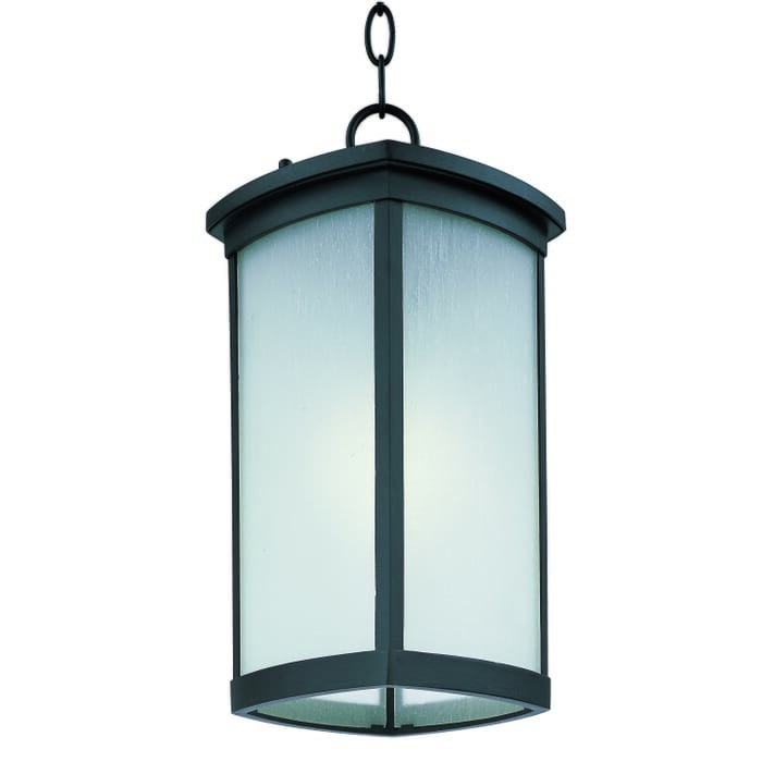 Maxim Lighting Terrace LED E26 1-Light 1-Light Outdoor Hanging Lantern in Bronze Maxim Lighting Terrace LED E26 1-Light 1-Light Outdoor Hanging Lantern in Bronze