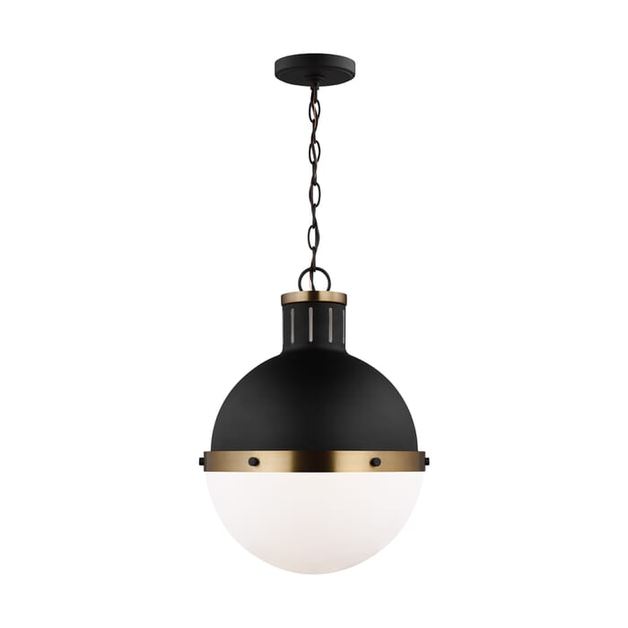 Sea Gull Hanks LED Pendant Light in Midnight Black Sea Gull Hanks LED Pendant Light in Midnight Black