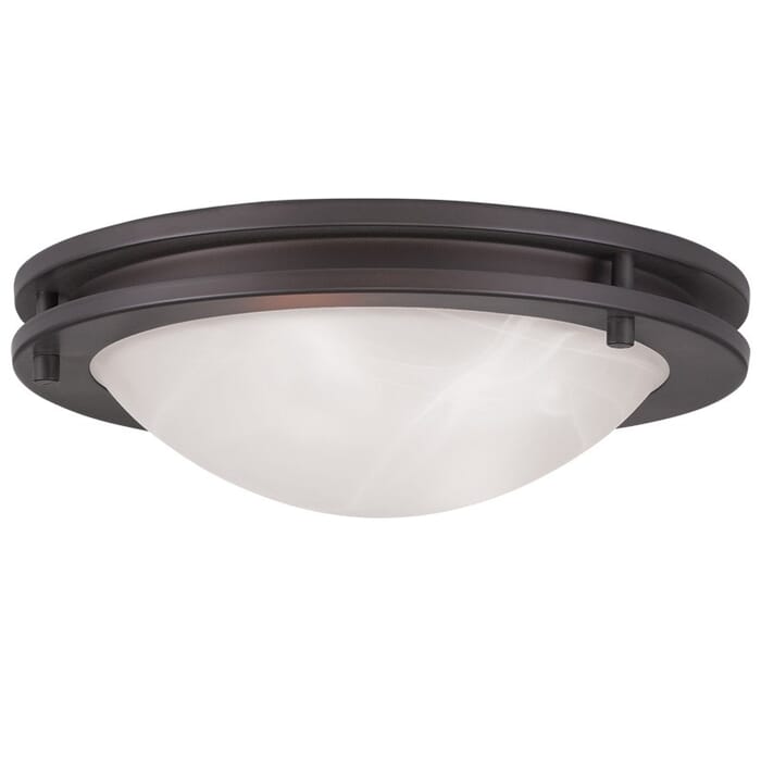 Ariel 2-Light Ceiling Mount in Bronze Ariel 2-Light Ceiling Mount in Bronze