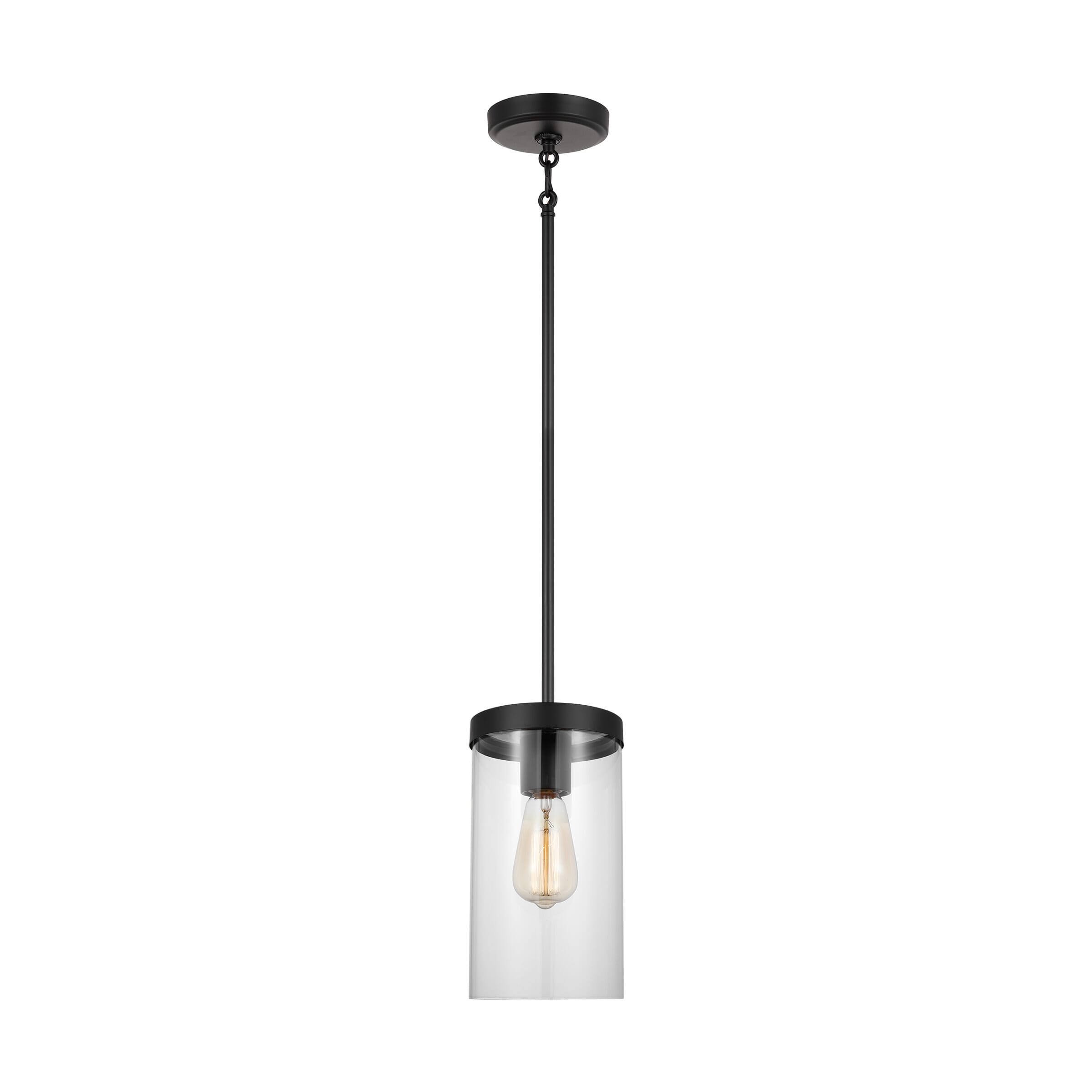 Sea Gull Zire Pendant Light in Midnight Black