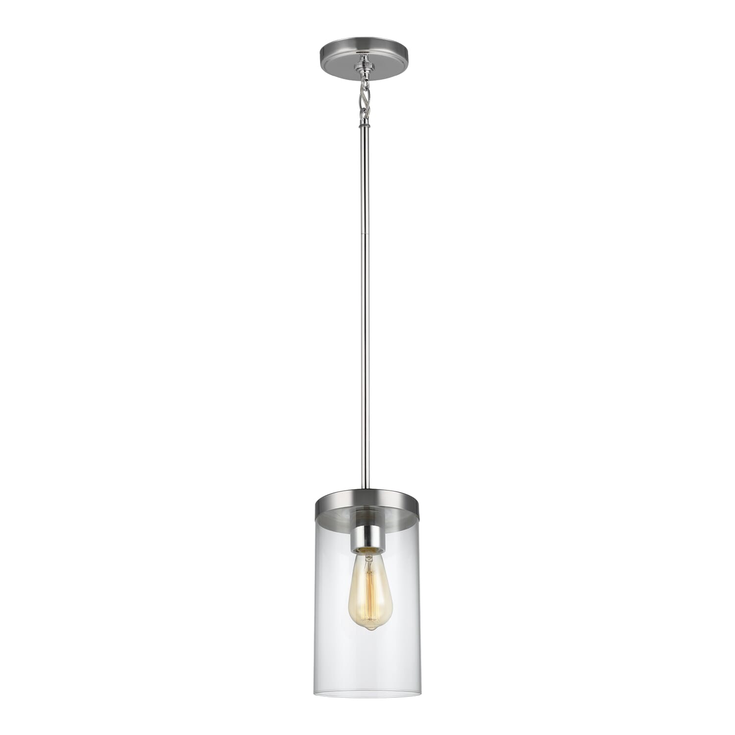 Zire 1-Light Pendant in Chrome