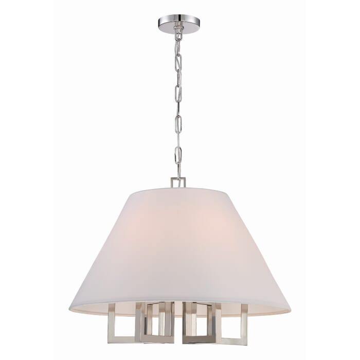 Six Light Chandelier by Crystorama Six Light Chandelier by Crystorama