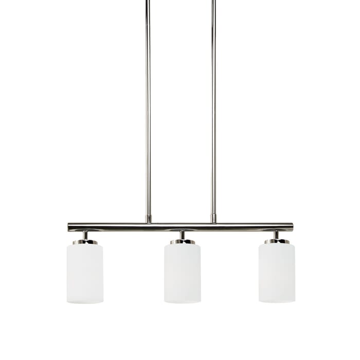 Sea Gull Oslo 3-Light 10" Pendant Light in Chrome Sea Gull Oslo 3-Light 10" Pendant Light in Chrome