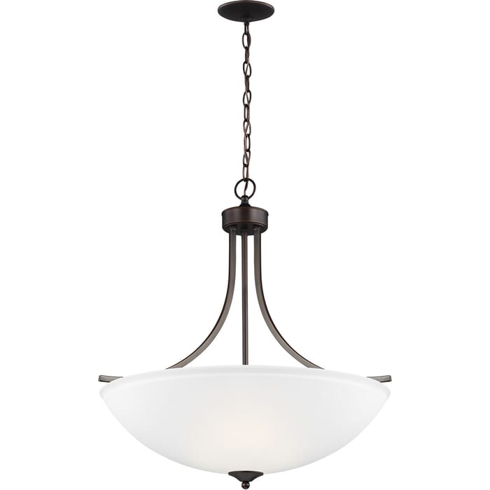 Sea Gull Geary 4-Light 27" Pendant Light in Bronze Sea Gull Geary 4-Light 27" Pendant Light in Bronze