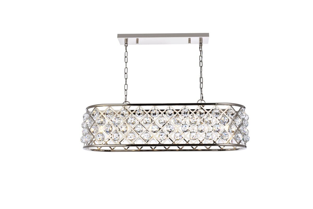 Madison 6-Light Chandelier in Polished Nickel