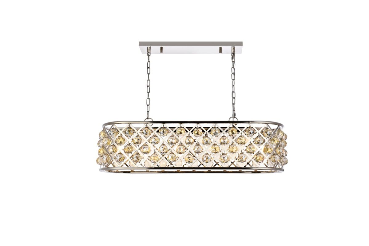 Madison 6-Light Chandelier in Polished Nickel