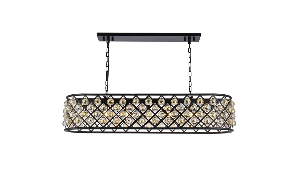 Madison 7-Light Chandelier in Matte Black