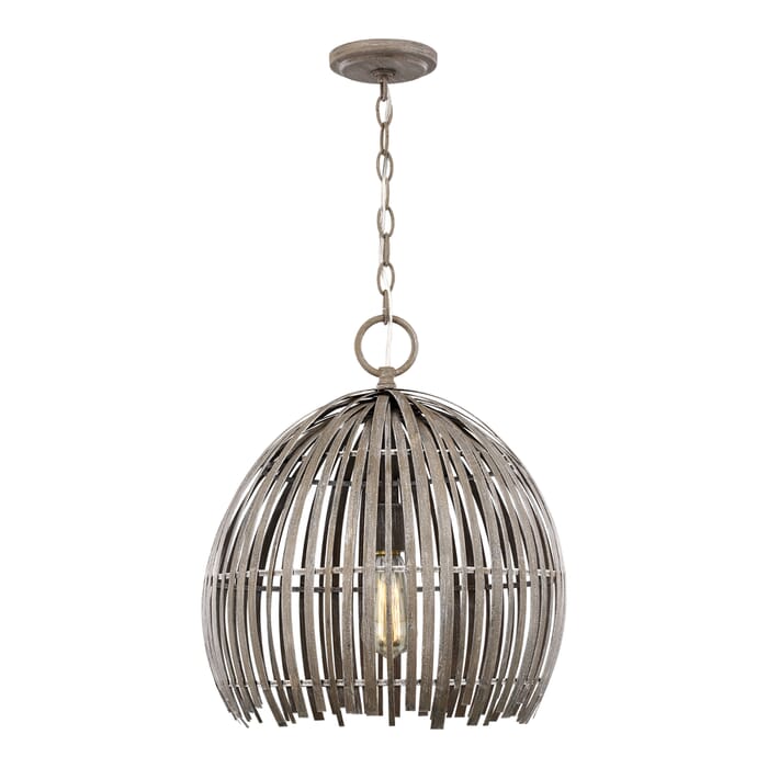 Sea Gull Hanalei Pendant Light in Washed Pine Sea Gull Hanalei Pendant Light in Washed Pine