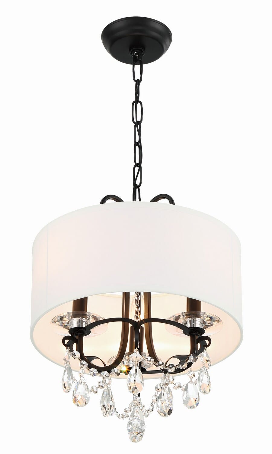 Othello Three Light Mini Chandelier by Crystorama at