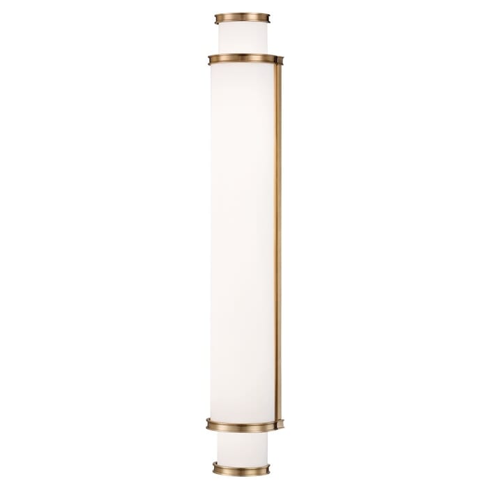 Hudson Valley Malcolm 5" Bathroom Vanity Light in Aged Brass Hudson Valley Malcolm 5" Bathroom Vanity Light in Aged Brass