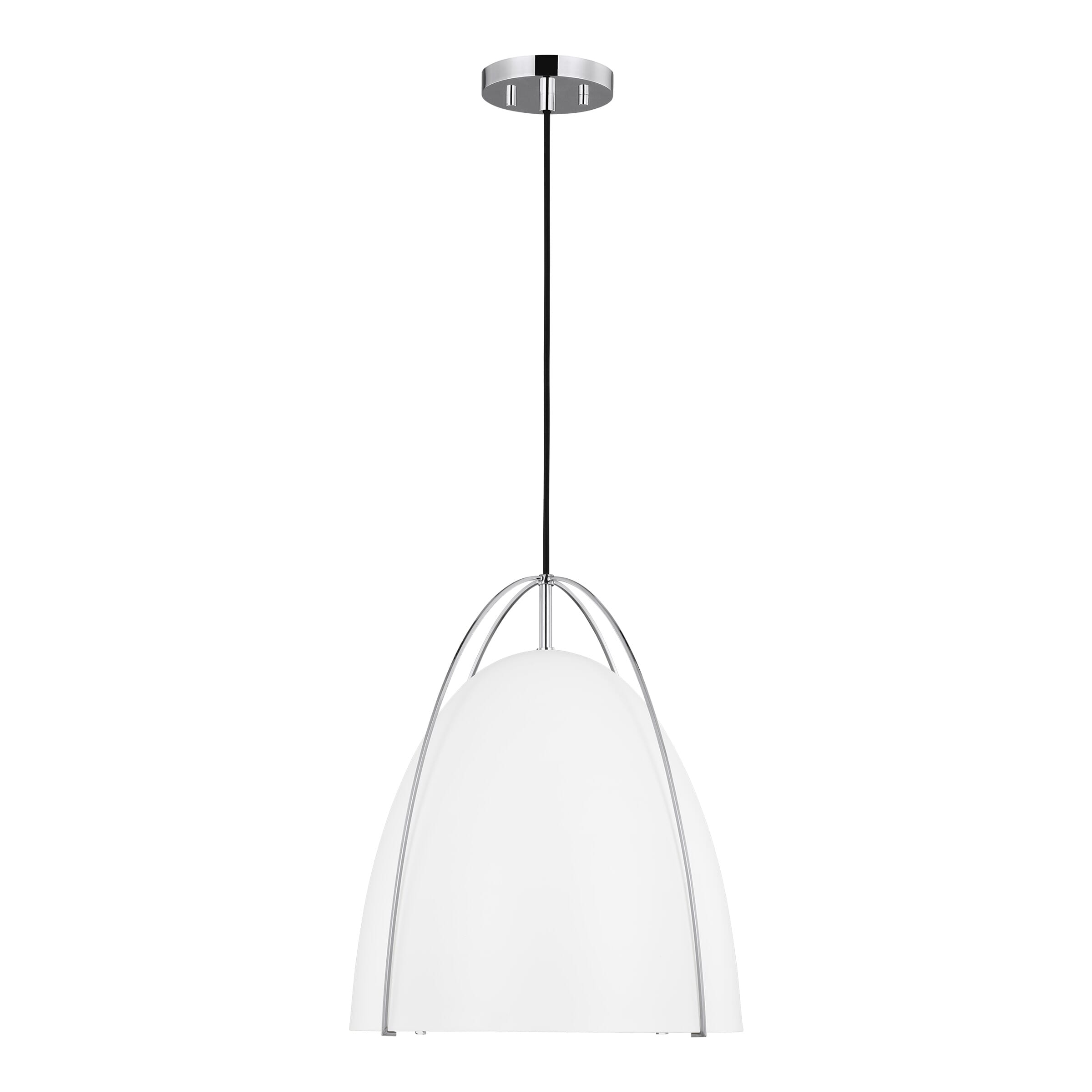 Sea Gull Norman Pendant Light in Chrome
