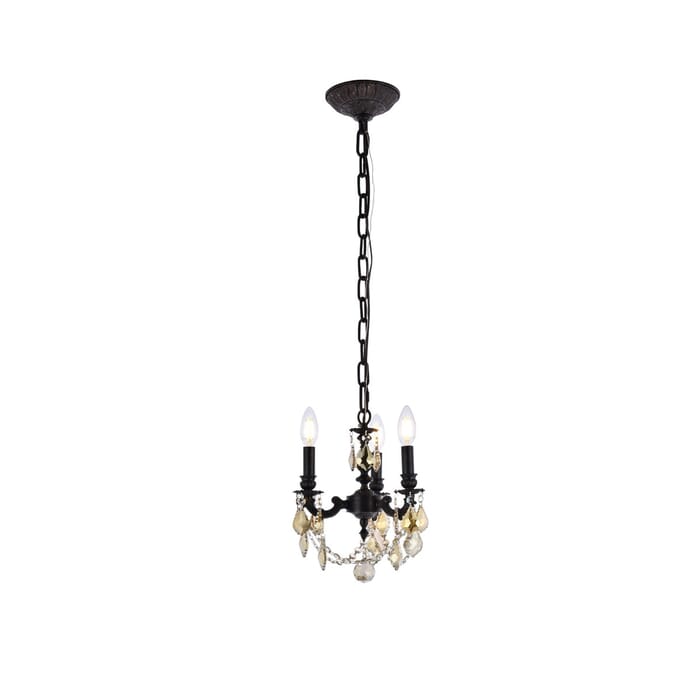 Lillie 3-Light Pendant in Dark Bronze Lillie 3-Light Pendant in Dark Bronze