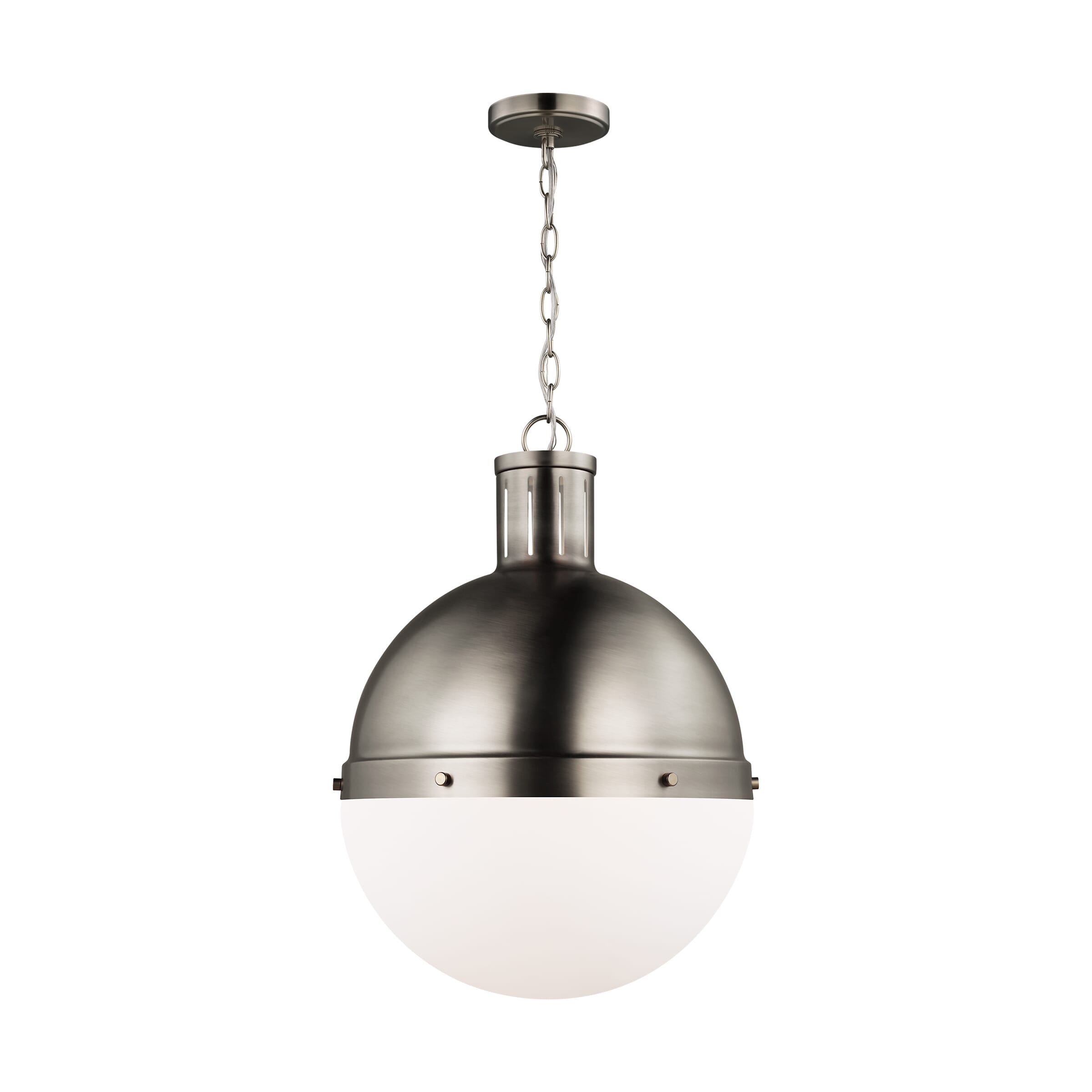 Sea Gull Hanks Pendant Light in Antique Brushed Nickel