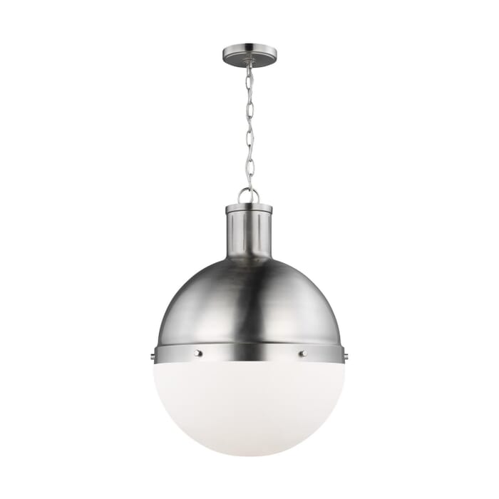 Hanks 1-Light Pendant in Brushed Nickel Hanks 1-Light Pendant in Brushed Nickel